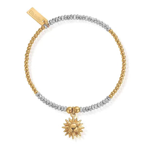 ChloBo | Gold and Silver Sparkle Sun Bracelet