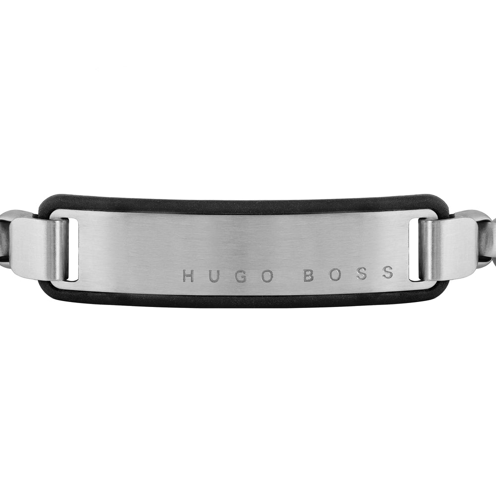 
            
                Load image into Gallery viewer, Boss | Gents Stainless Steel ID Bracelet
            
        