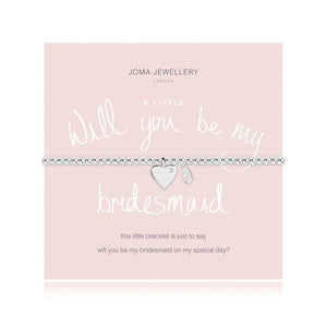 Joma Jewellery |  Will You Be My Bridesmaid Bracelet