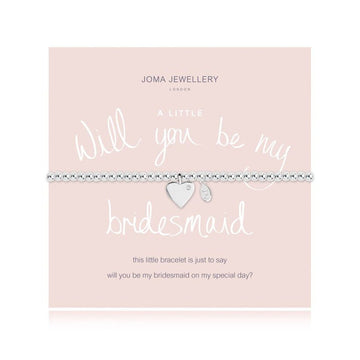 Joma Jewellery |  Will You Be My Bridesmaid Bracelet