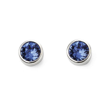 September Birthstone Stud Earrings