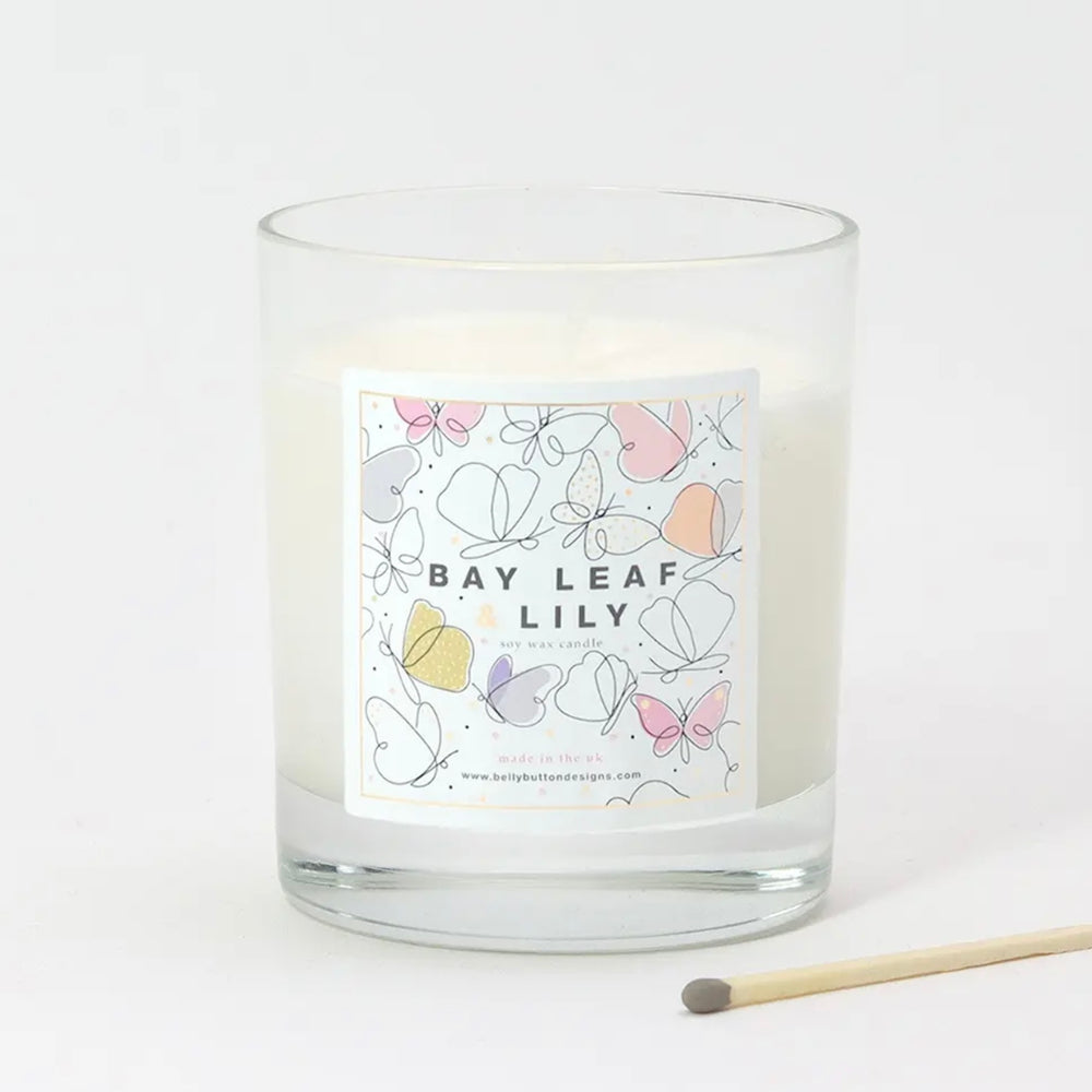 
            
                Load image into Gallery viewer, Belly Button Designs | Bay Leaf &amp;amp; Lily Candle
            
        