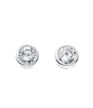 Sterling Silver Sparkle Studs - Maudes The Jewellers
