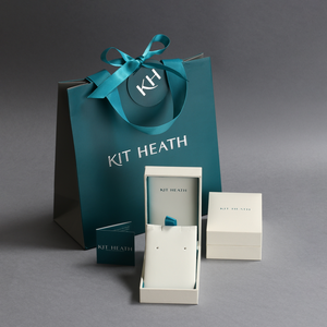 Kit Heath | Desire Heart Hoop Drop Earrings