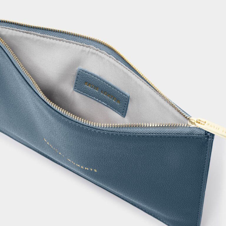Katie Loxton | Slim Perfect Pouch | Magical Moments | Light Navy