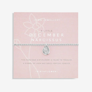 Joma Jewellery | Birthflower December Bracelet