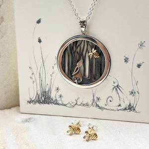 Linda Macdonald | Bunny and Bee Necklace