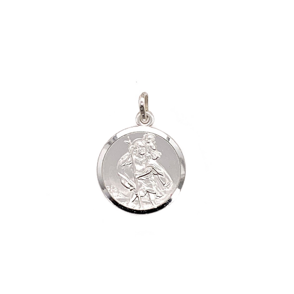 Sterling Silver St Christopher Pendant