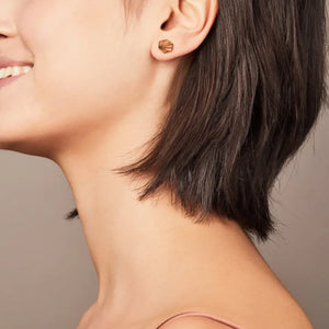 
            
                Load image into Gallery viewer, Rachel Jackson | Hexagon Stud Earrings
            
        