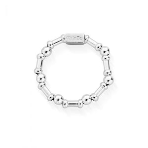 ChloBo Rhythm of Water Ring Small Silver - Maudes The Jewellers