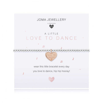 Joma Jewellery | Children's A Little Love To Dance Bracelet