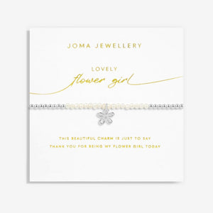 Joma Jewellery | Children’s Lovely Flower Girl Bracelet