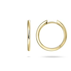 Gisser | Gold Plated Silver Hoops