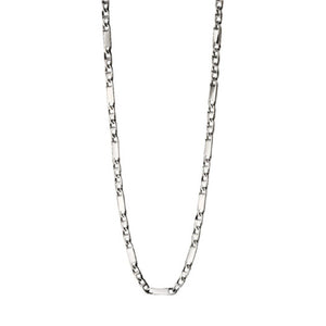 Fred Bennett Stainless Steel Bar Chain Necklace