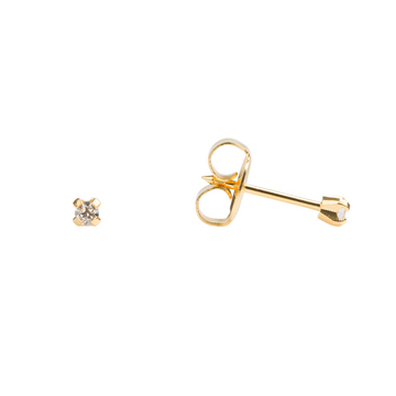 Studex Tiny Tips 2mm CZ Stud Earrings