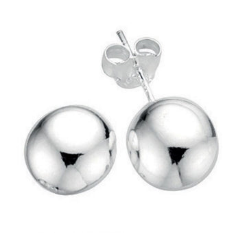 Sterling Silver 6mm Ball Studs Earrings