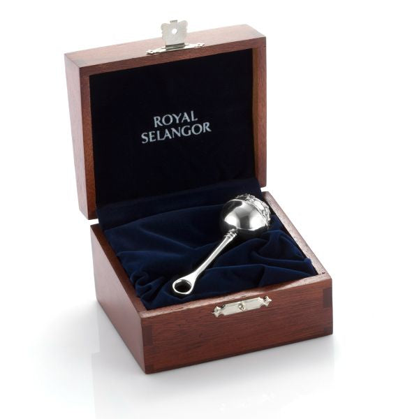 Royal Selangor Pewter Rattle - Maudes The Jewellers