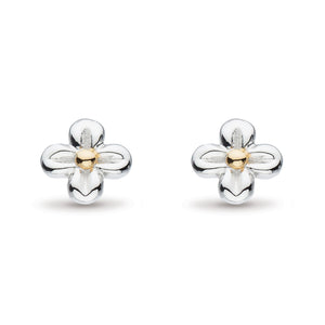 Kit Heath Blossom Flyte Honey Flower Stud Earrings - Maudes The Jewellers