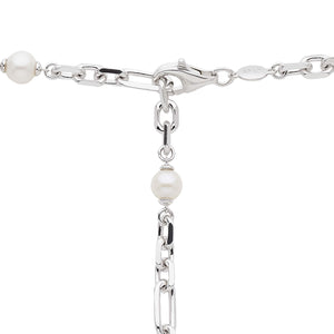 Kit Heath | Revival Figaro Pearl Chain Link Multi Wear Station Necklace