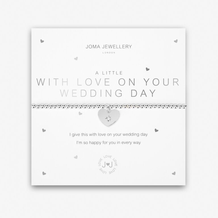 
            
                Load image into Gallery viewer, Joma Jewellery | With Love On Your Wedding Day Bracelet
            
        
