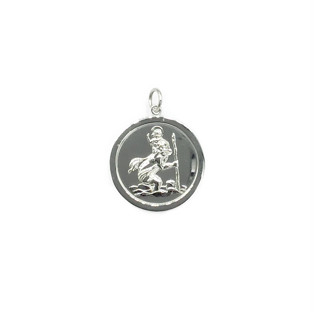 Sterling Silver St Christopher (No Chain)