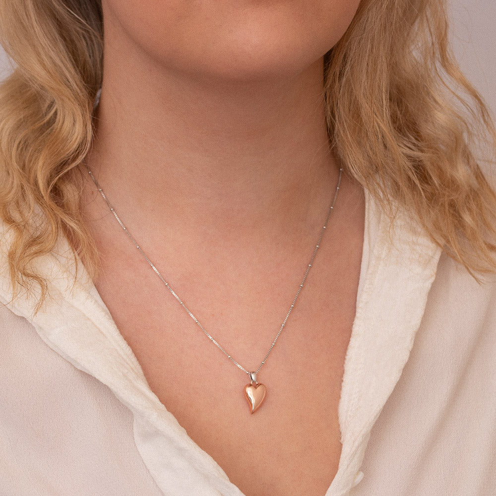 Kit Heath | Desire Cherish Blush Heart Necklace