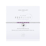 Joma Jewellery | Birthstone February Amethyst Bracelet