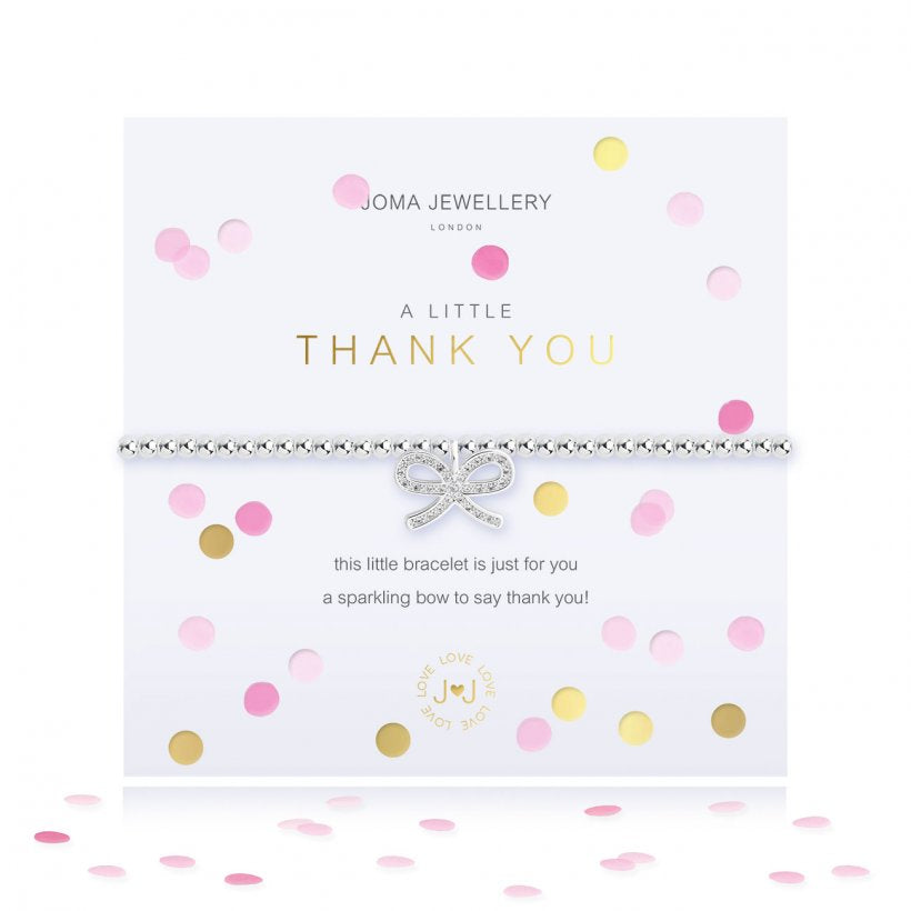 Joma Jewellery | Thank You Bracelet