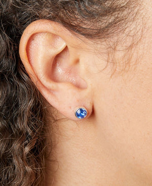 September Birthstone Stud Earrings - Maudes The Jewellers
