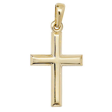 9ct Yellow Gold Cross Pendant