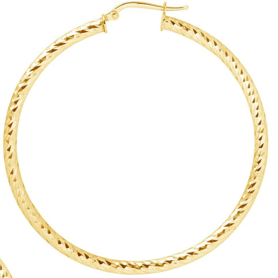 The Hoop Station | Sparkling Twisted Luxury Hoops