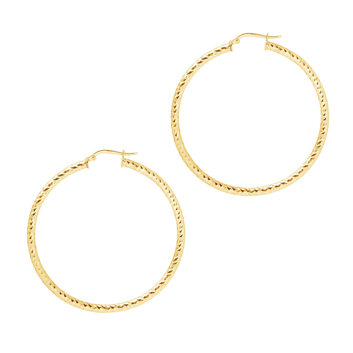 The Hoop Station | Sparkling Twisted Luxury Hoops – Maudes The Jewellers