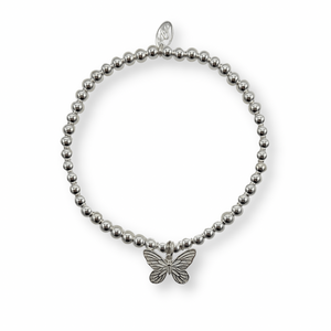
            
                Load image into Gallery viewer, Ettie Medium Bead Butterfly Bracelet
            
        