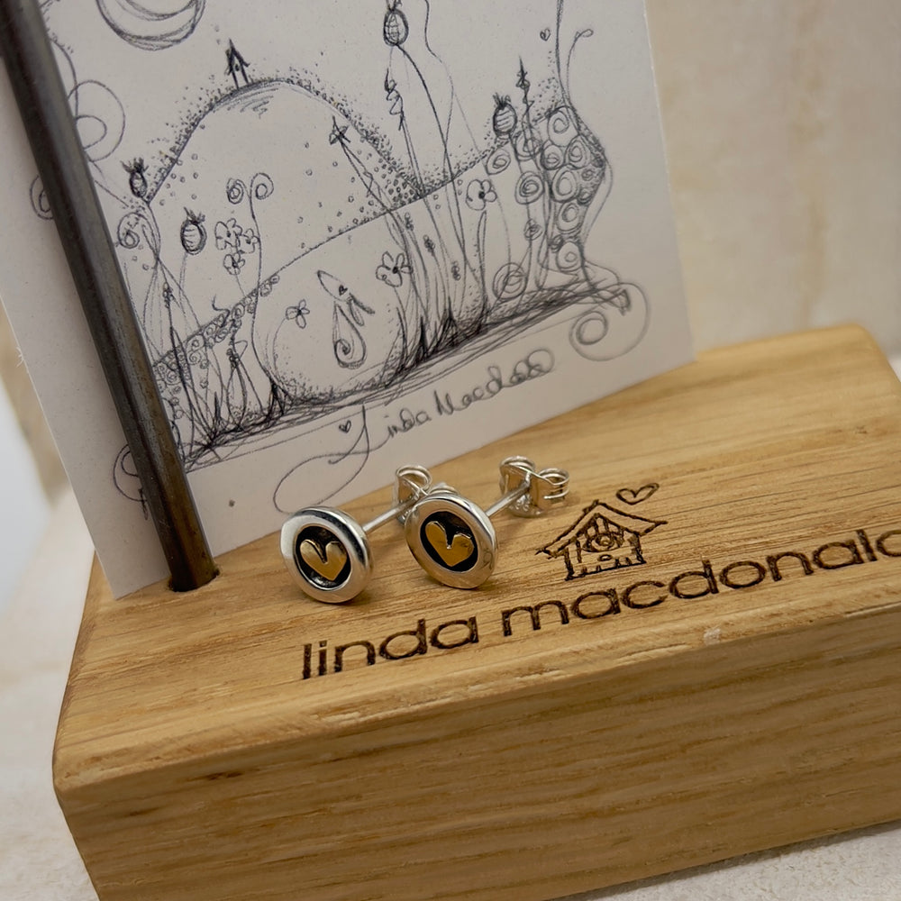 Linda Macdonald | Heart Earrings